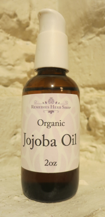 Organic Jojoba Oil, unrefined - 2 oz.