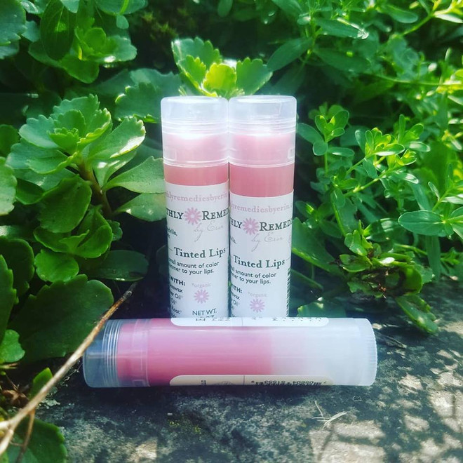 Tinted Lip Balm by Earthly Remedies