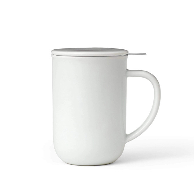 Minima™ Balance Porcelain Mug w/ Loose Leaf Tea Infuser