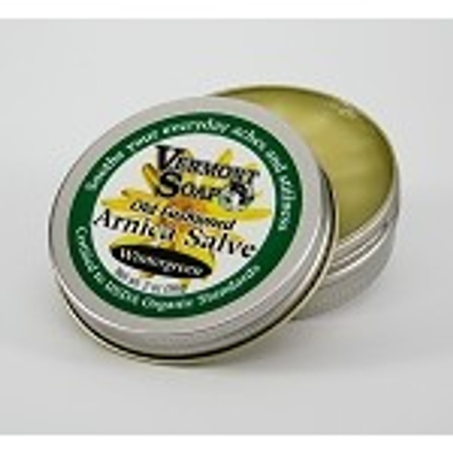 Vermont Soap Arnica salve with wintergreen