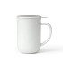 Minima™ Balance Porcelain Mug w/ Loose Leaf Tea Infuser