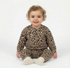 Leopard print unisex sweat pants