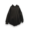Fleece hoodie onesie-Black