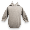 Fleece hoodie onesie-Grey
