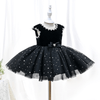 black dress on mannequin side view