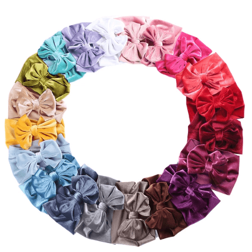 All colors velvet headbands