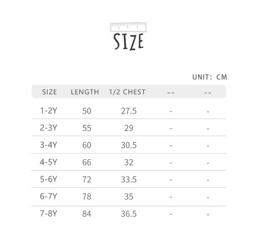 size chart size chart