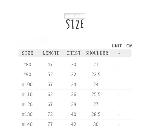 size chart size chart