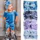 Discover the magic of comfort and style with our Kids Velvet Fabric Headbands! Crafted from luxurious velvet, these headbands provide a gentle touch to your child's hair while adding a pop of vibrant color. With a range of 20 captivating shades to choose from, your little one can effortlessly accessorize any outfit. Our headbands are designed for ultimate comfort, ensuring your child stays stylish and confident all day long. Elevate their look with the elegance of velvet – order now and let their imagination bloom!