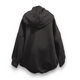 Fleece hoodie onesie-Black