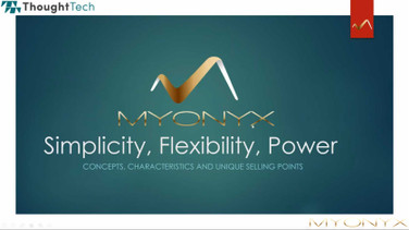 PRODUCTION INTRODUCTION MYONYX WEBINAR