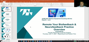 Remote Your Neurofeedback and Biofeedback Practice with Frank DeGregorio