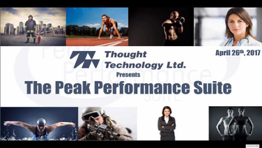 INTRODUCTION TO THE PEAK PERFORMANCE SUITE