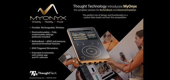 New MyOnyx Rehab Solution Allows Better Targeting and Training of Specific Muscle Groups