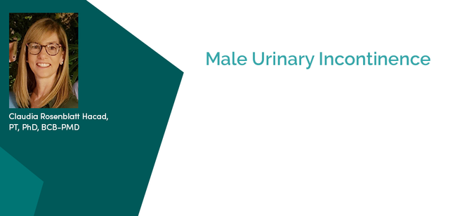 Case Presentation Webinars of SEMG Biofeedback in Pelvic Floor Dysfunction: Male Urinary Incontinence