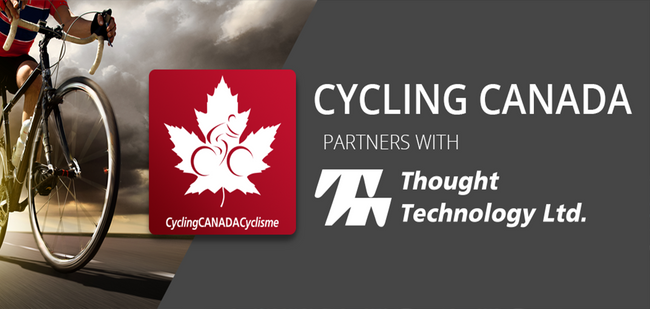 CYCLING CANADA PARTNERS WITH THOUGHT TECHNOLOGY