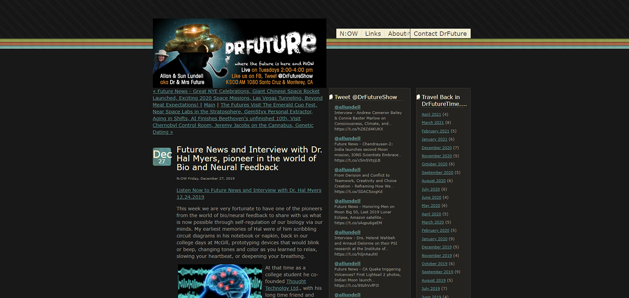 Interview with Dr. Hal Myers, pioneer in the world of Bio and Neural Feedback