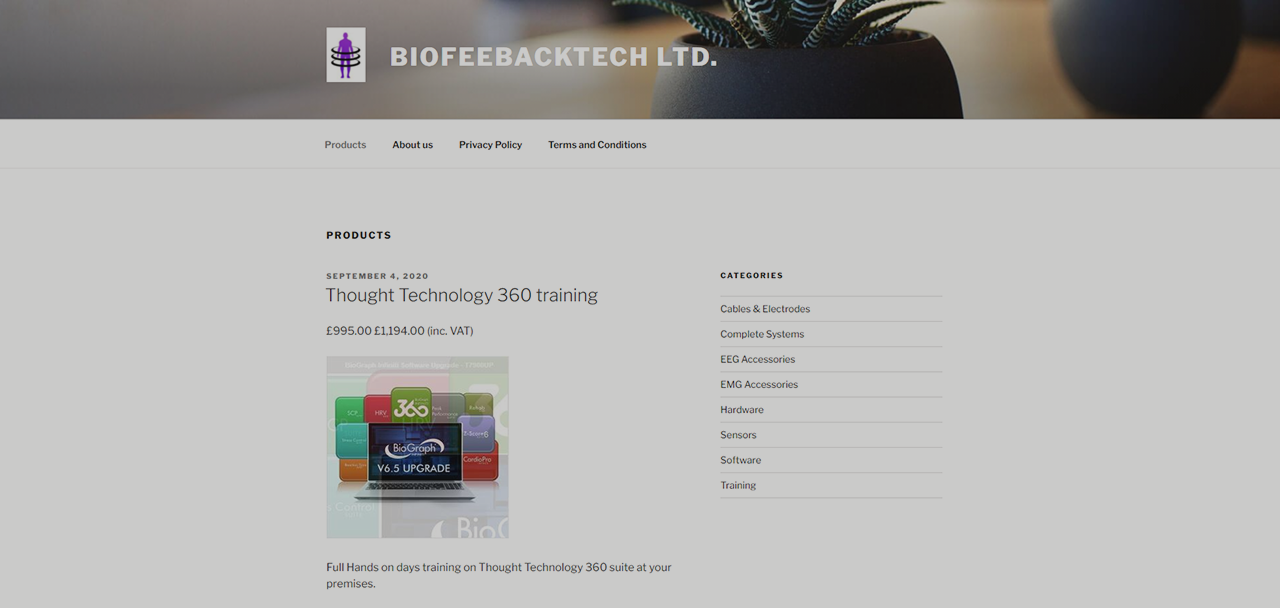 Thought Technology Ltd Continues to Grow International Distribution Network with UK Partner