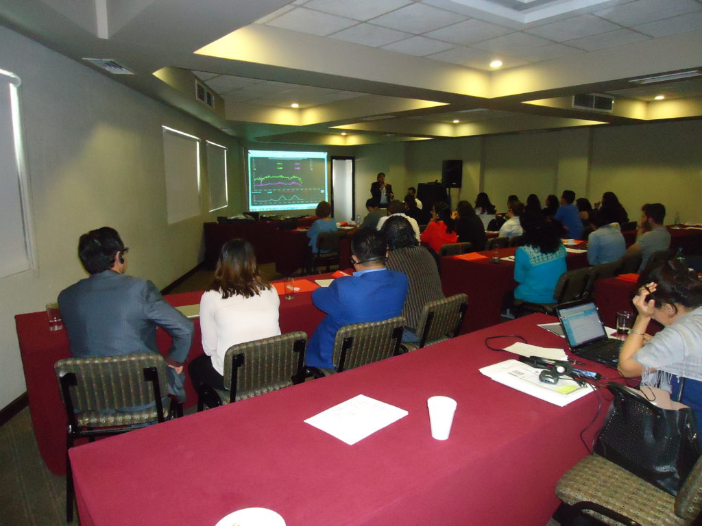 Frank DeGregorio at a BioGraph Workshop in Mexico 2