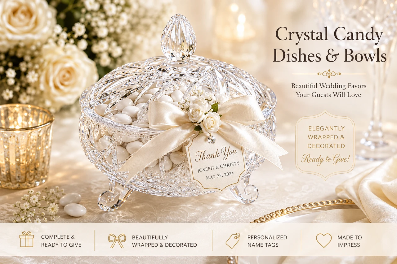 Crystal Candy Dishes & Bowls