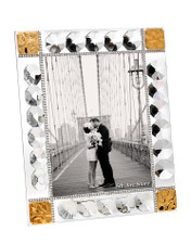18kt Gold Plated Crystal Picture Frame Made With 100% Swarovski Crystal wedding party Gifts 18kt Gold Plated Crystal Picture Frame Made With 100% Swarovski Crystal wedding party Gifts