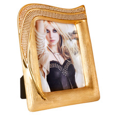 Decorative Picture frame Porcelain Gold with Swarovski Elements