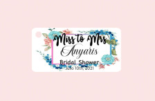 Bridal Shower Miss To Mrs Tags  Bridal Shower Miss To Mrs Tags