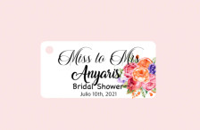 Bridal Shower Favor Tags