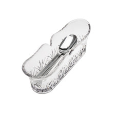 Crystal Fork & Spoon Caddy Crystal Fork & Spoon Caddy