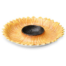 Chip-n-Dip Serving Platter Sunflower Chip-n-Dip Serving Platter Sunflower