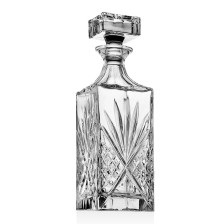 Elegant crystal decanter with a diamond pattern, perfect as a wedding favor for a touch of sophistication. Elegant crystal decanter with a diamond pattern, perfect as a wedding favor for a touch of sophistication.