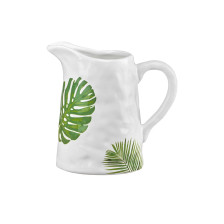 Beverage Pitcher Monstera & Palm Leaf Beverage Pitcher Monstera & Palm Leaf