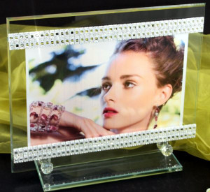 Debora Carlucci Wedding Photo Frame Made With 100% Swarovski Crystal wedding party Gifts