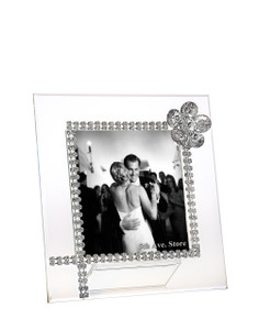 Frame with Sunflower Made With Swarovski Crystal wedding party gifts