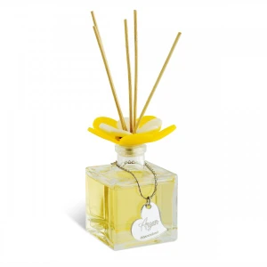 Decorative Reed Diffuser Flower Top Argan 3.5 oz