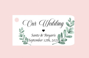 Wedding Favor Tags