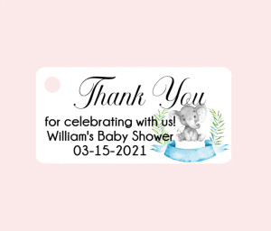 Baby Shower Favor Tags