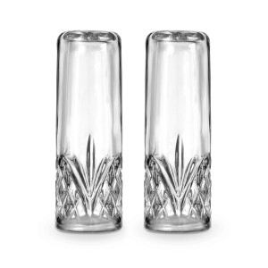 Crystal salt and pepper shaker set wedding favor