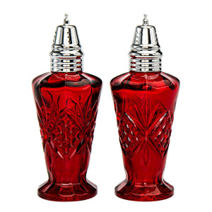 Crystal Salt & Pepper Shaker Set