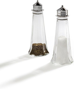 Salt & Pepper with Lighthouse Top