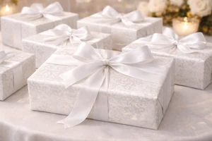 An image of a rat boxes with ribbon