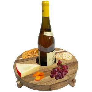 Delightful cheese and wine serving boards as wedding favors, adding a touch of elegance to your celebration