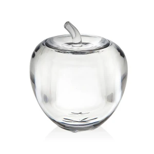 an image of an elegant honey holder in Apple shape ideal for wedding favors and bridal shower favors