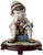 Pinocchio Replica Figurine Porcelain Centerpiece On Wood Base