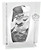 Madonna w. Child w swarovski flower plaque