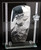 Madonna w. Child w swarovski flower plaque