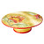Cucina Italiana Ceramic Round Footed Cake Stand 10 x 10 In, Sunflower