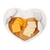 Heart Shaped Cheese Cutting Board White Porcelain
