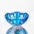 Crystal Votive Holder Blue (Candle not included)