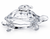 Crystal turtle trinket box wedding favor for bridal showers and elegant wedding gifts